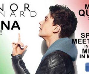 Conor Maynard Italia 4 settembre 2012