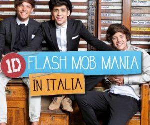 1D flash mob mania video messaggio