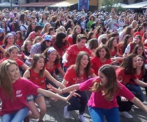 flash mob one direction verona