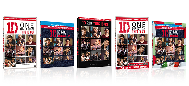 1D This Is Us versioni disponibili