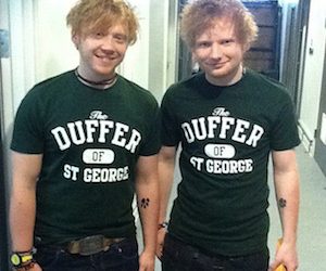 ed sheeran rupert grint