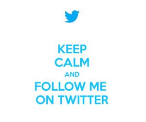 Follow Me on twitter