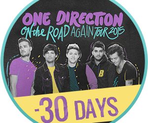 On The Road Again Tour One Direction 30 giorni countdown