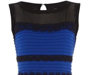 The Dress blu e nero