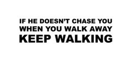 keep walking