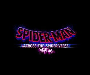 Spider-Man Across the Spider-Verse logo titolo