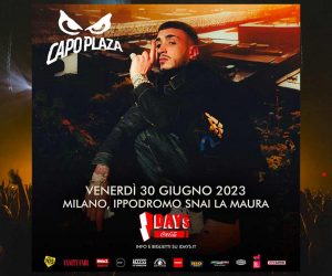 Capo Plaza concerto I Days 2023 Milano