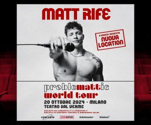 Matt Rife Italia 2024 Milano