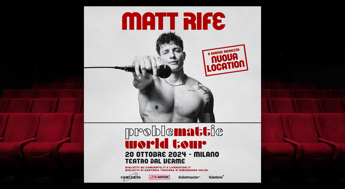 Biglietti Matt Rife a Milano, 20 ottobre 2024