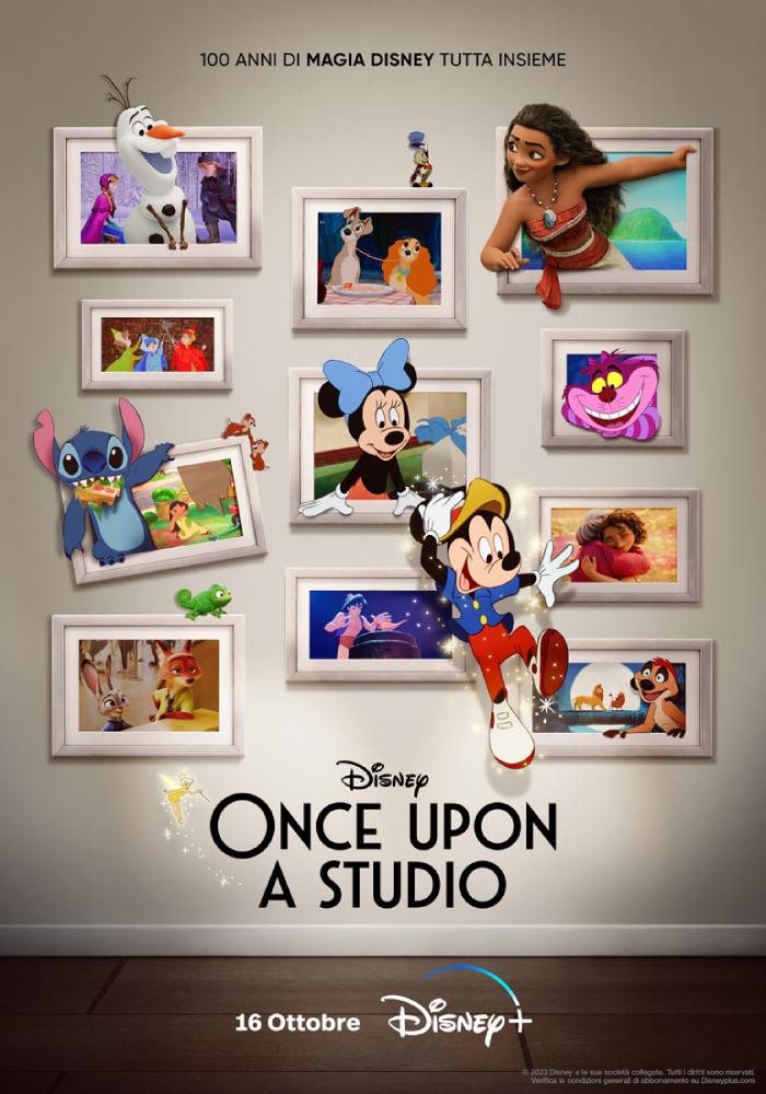 Poster once upon a studio