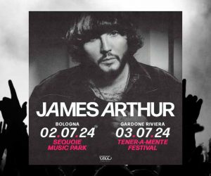 James Arthur concerti Italia 2024