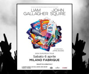 Liam Gallagher John Squire Milano 2024