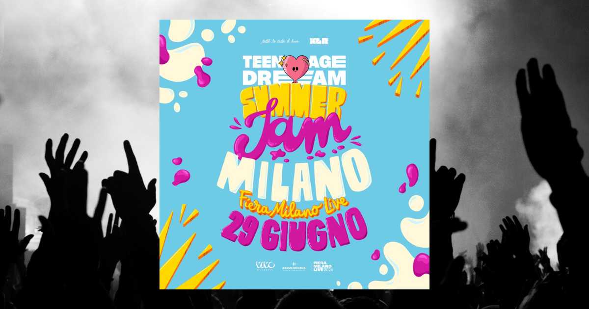 Teenage Dream Party biglietti, date e cos'è