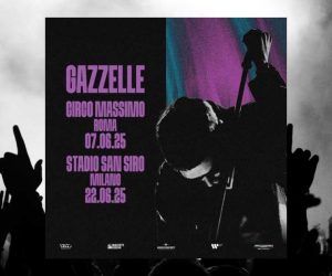 Gazzelle concerti 2025 Roma Milano