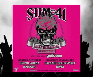 Sum 41 Bologna Roma Tour 2024