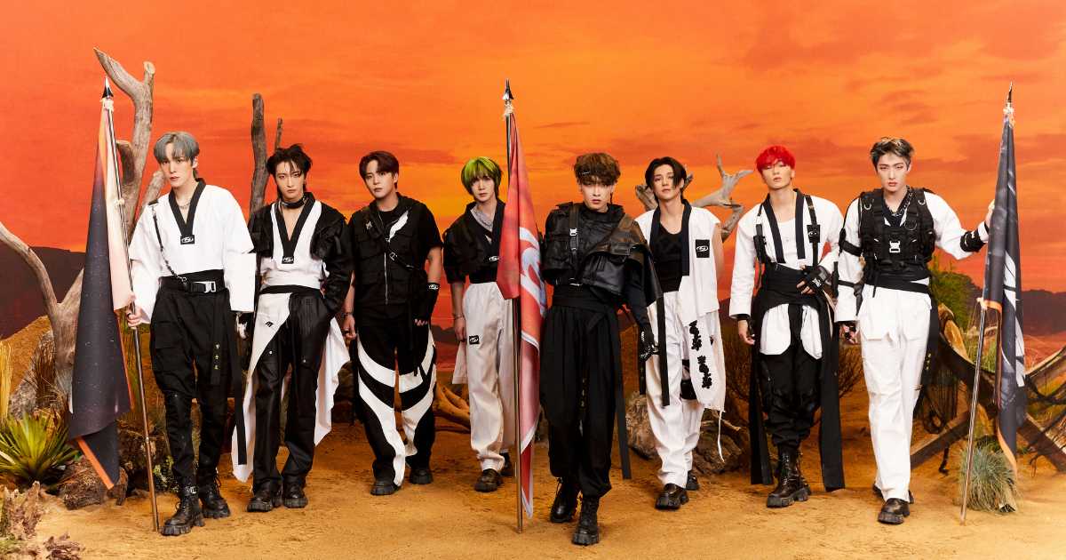 Ateez foto k-pop band