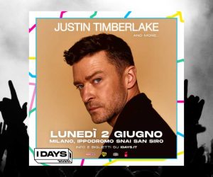 Justin Timberlake Milano 2025 I-Days