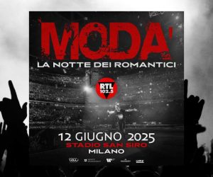 Modà Milano San Siro 2025 La notte dei romantici