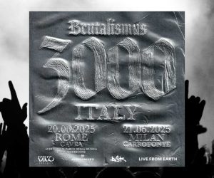 Brutalismus 3000 concerti Italia 2025