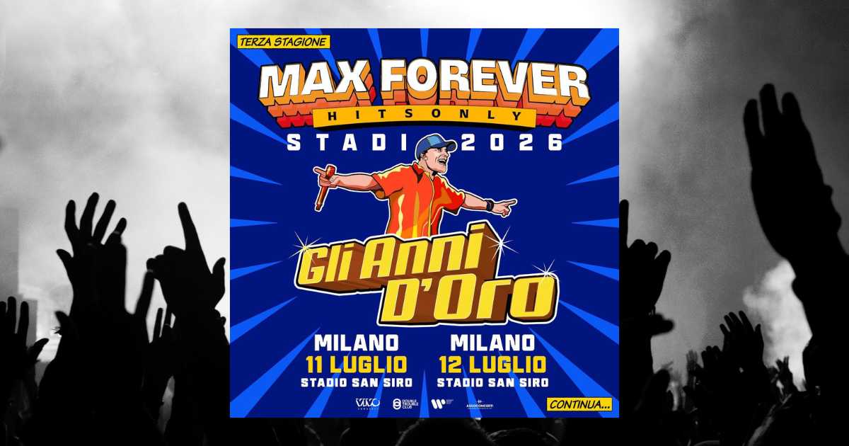 Max Pezzali San Siro 2026